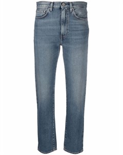 Укороченные джинсы с завышенной талией Totême