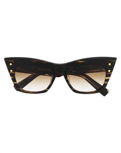 Солнцезащитные очки B II в оправе кошачий глаз Balmain eyewear