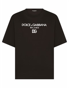 Футболка с логотипом DG Dolce&gabbana