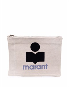Клатч с логотипом Isabel marant