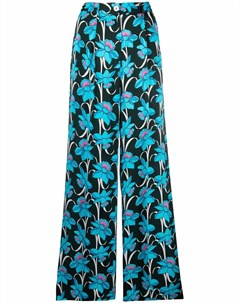 Широкие брюки с цветочным принтом P.a.r.o.s.h.