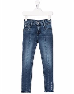 Узкие джинсы средней посадки Calvin klein kids