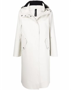 Однобортное пальто Granish с капюшоном Mackintosh