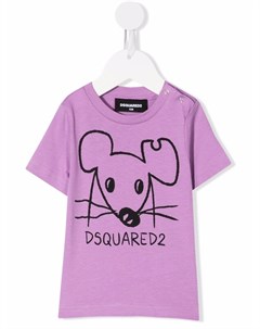 Футболка с принтом Dsquared2 kids