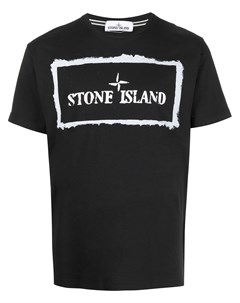 Футболка с короткими рукавами и логотипом Stone island