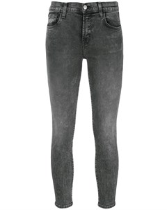 Укороченные джинсы скинни средней посадки J brand