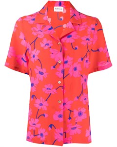 Рубашка с короткими рукавами и цветочным принтом P.a.r.o.s.h.