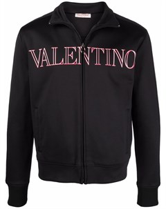 Толстовка на молнии с вышитым логотипом Valentino