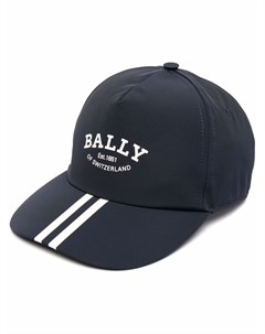 Бейсболка с вышитым логотипом Bally