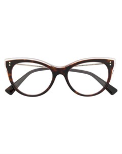 Очки в овальной оправе Valentino eyewear