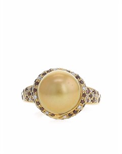 Кольцо Perle d Or Mon Amour pre owned из желтого золота с бриллиантом Mauboussin
