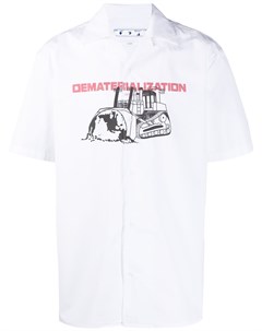 Рубашка Dematerialization с логотипом Off-white