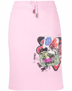 Спортивная юбка с логотипом Dsquared2