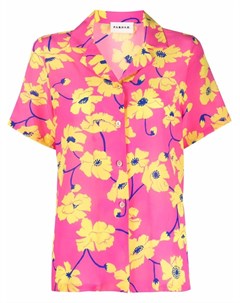 Рубашка с короткими рукавами и цветочным принтом P.a.r.o.s.h.