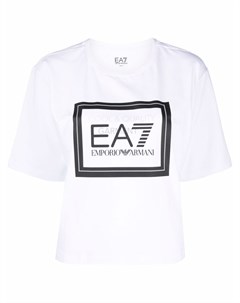 Футболка Quality Garment с логотипом Ea7 emporio armani