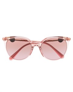 Солнцезащитные очки в прозрачной оправе Versace eyewear