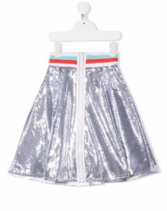 Расклешенная юбка с эффектом металлик Dkny kids