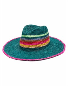 Плетеная шляпа в полоску Etro