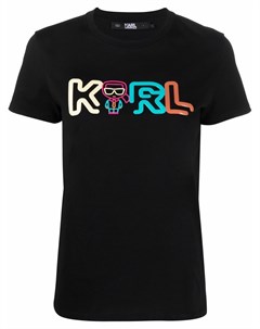Футболка Jelly Mini Karl с логотипом Karl lagerfeld