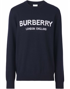 Джемпер из смесовой шерсти с логотипом Burberry