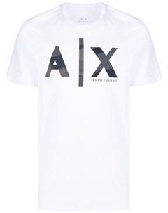 Футболка AX с логотипом Armani exchange