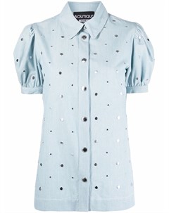 Рубашка с заклепками Boutique moschino