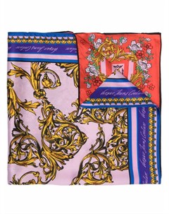 Шелковый платок с принтом Regalia Baroque Versace jeans couture