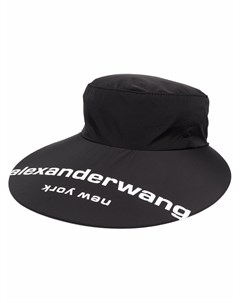 Широкополая шляпа с логотипом Alexander wang