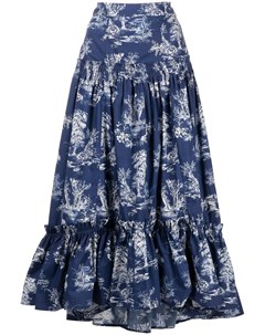 Длинная юбка Tisbury с принтом Cara cara