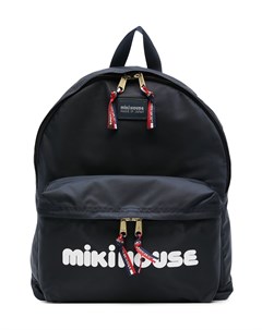 Рюкзак на молнии с логотипом Miki house