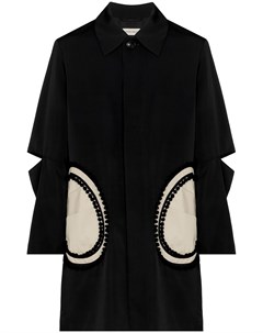 Пальто Zirrugat с контрастными карманами Namacheko