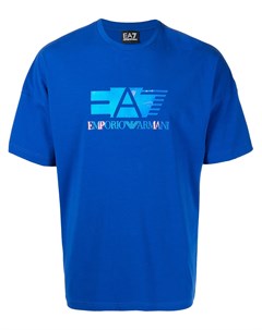 Футболка с логотипом Ea7 emporio armani
