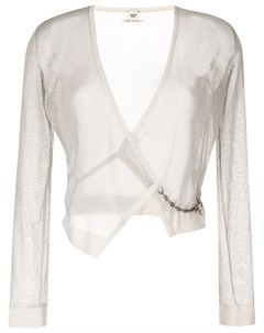 Прозрачная блузка Chain d Ancre 2010 х годов Hermes