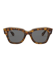 Солнцезащитные очки State Street черепаховой расцветки Ray-ban