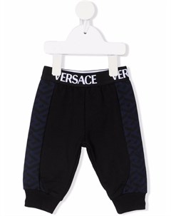 Спортивные брюки с логотипом Versace kids