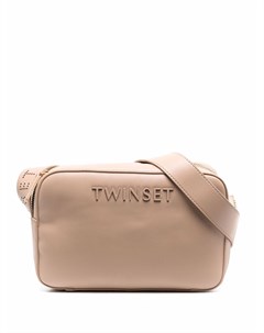 Каркасная сумка из искусственной кожи с логотипом Twinset