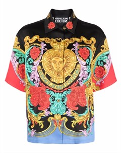 Рубашка с принтом Sun Flower Garland Versace jeans couture