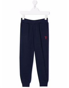 Спортивные брюки с вышитым логотипом Trussardi junior