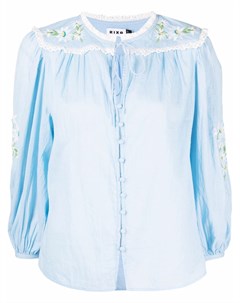 Блузка с длинными рукавами и кружевом Rixo