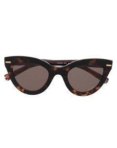 Солнцезащитные очки черепаховой расцветки Missoni eyewear