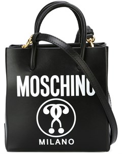 Сумка тоут с логотипом Moschino