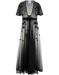 Прозрачное платье с вышивкой Annamode