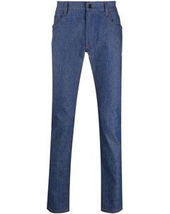 Узкие джинсы с пятью карманами Fendi