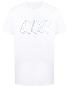 Футболка AX с логотипом Armani exchange