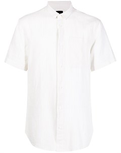 Полосатая рубашка с короткими рукавами Armani exchange
