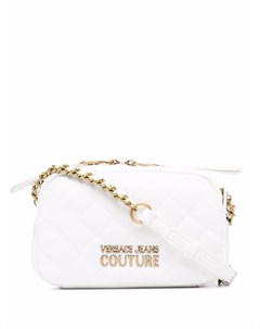 Стеганая сумка через плечо с логотипом Versace jeans couture