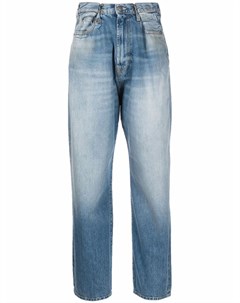 Широкие джинсы с завышенной талией R13