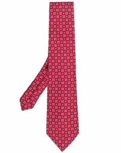 Шелковый галстук с графичным принтом Etro