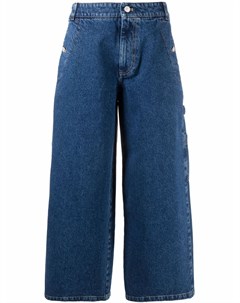 Укороченные джинсы широкого кроя Kenzo
