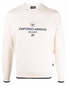 Джемпер с логотипом Emporio armani